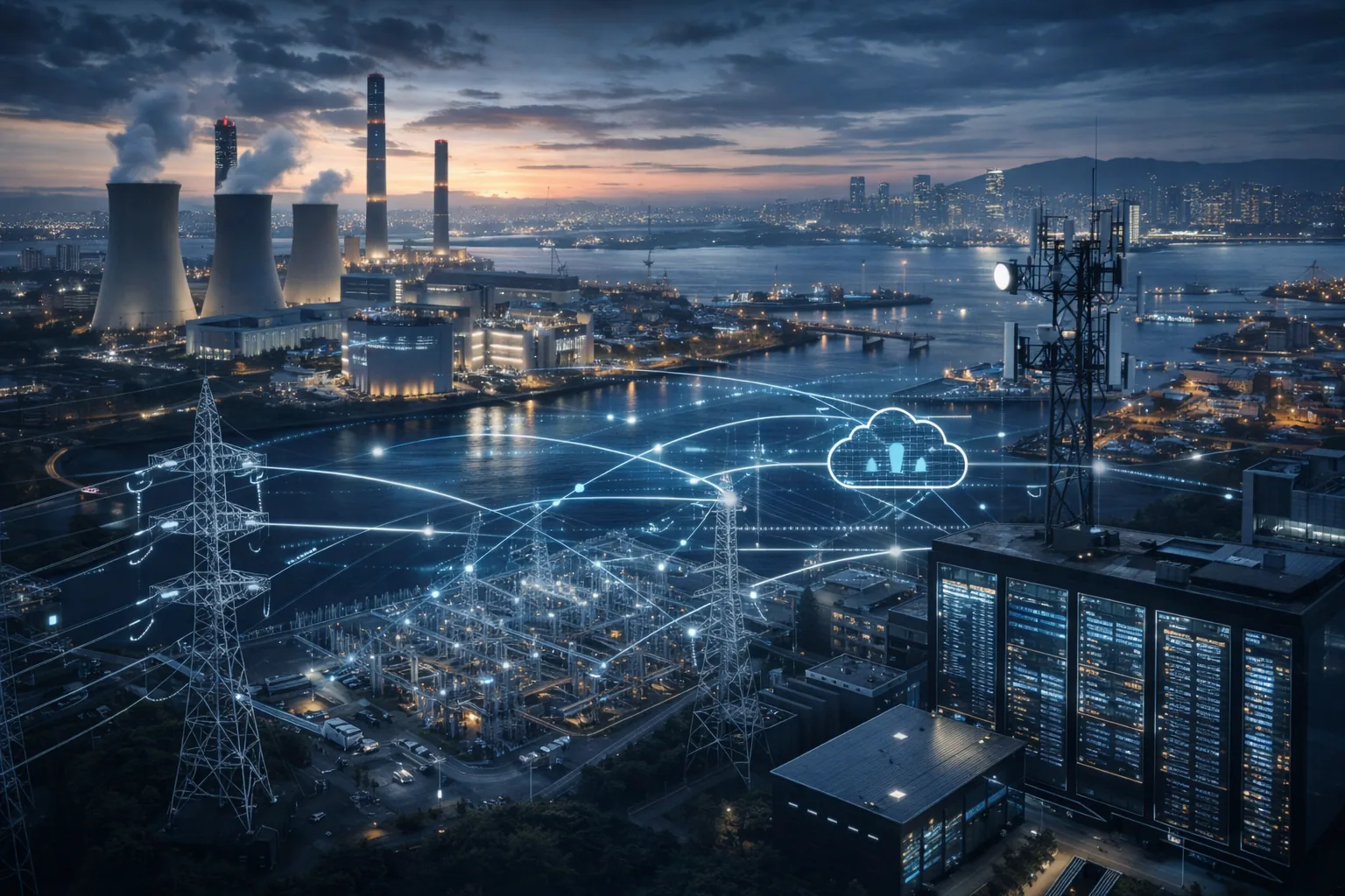 Kritična infrastruktura, telekomunikacije i podatkovni centar s digitalnim slojevima usmjerenima na otpornost